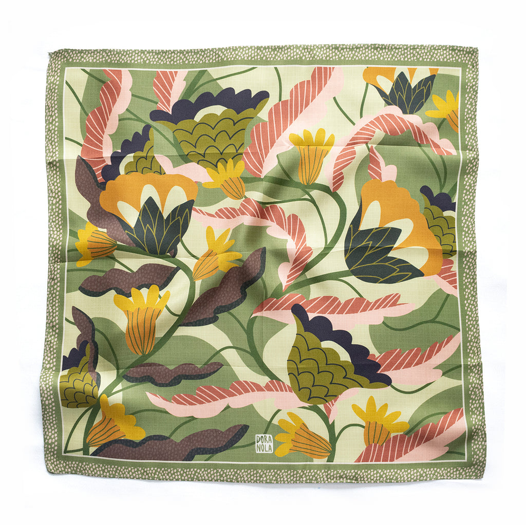 Nana Silk neckerchief | Dora Nola