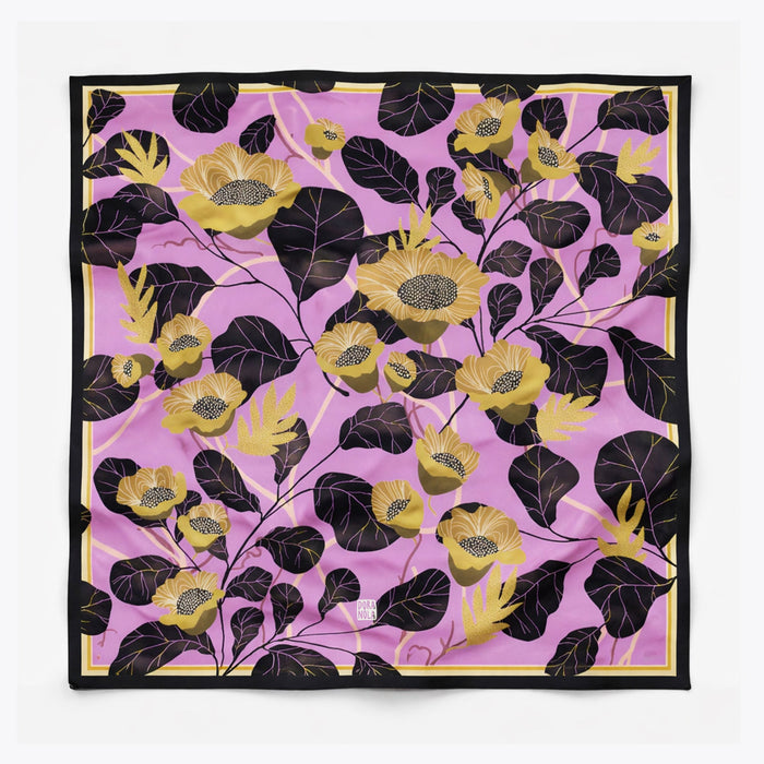 Rosie's Garden silk neckerchief 50