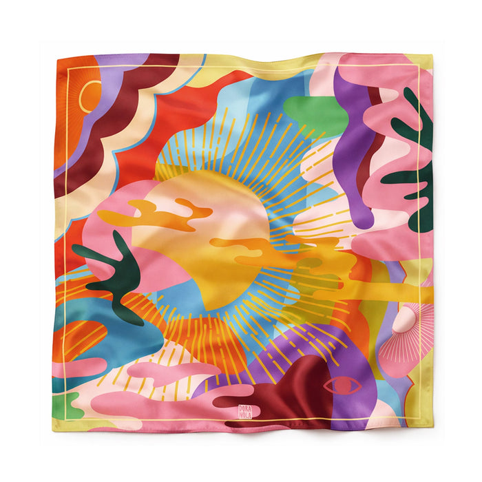 Pike Sun silk neckerchief 50