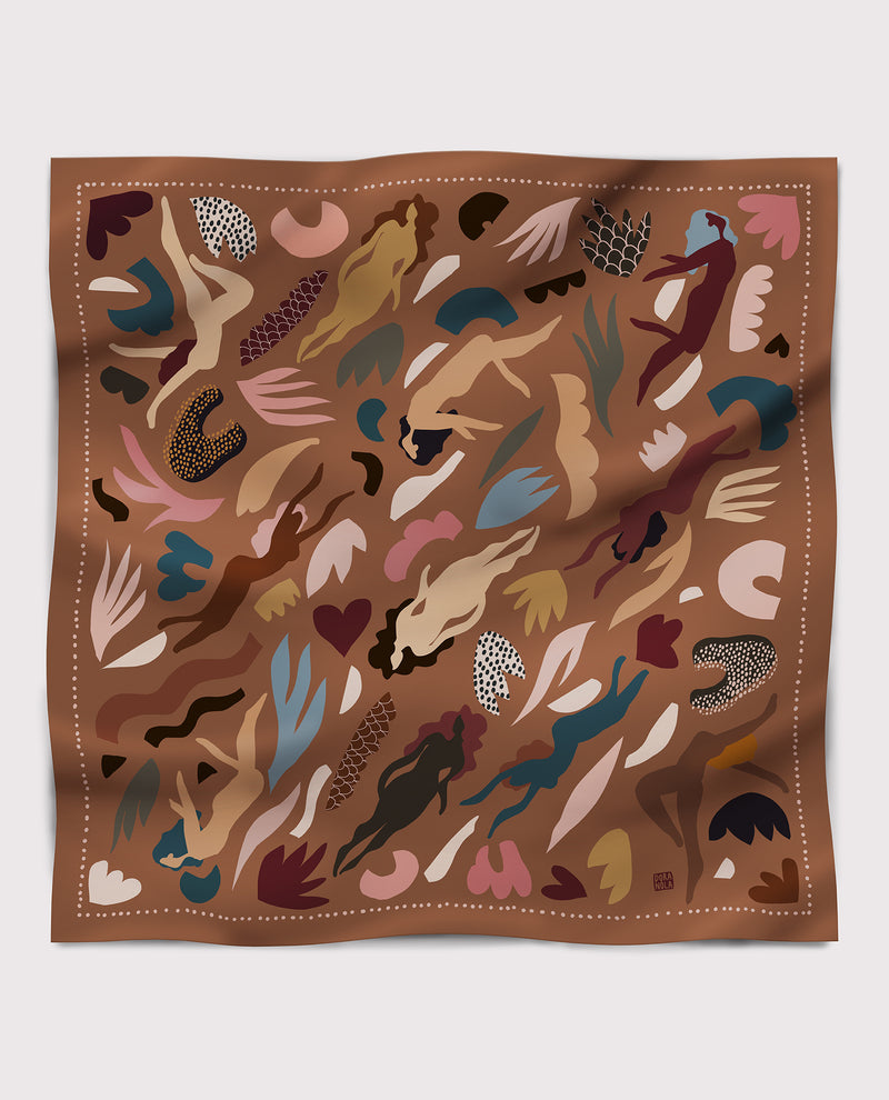 Carré 90 Terra Silk