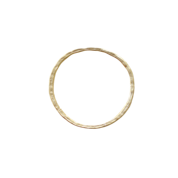 Grand anneau d'écharpe fini à la main