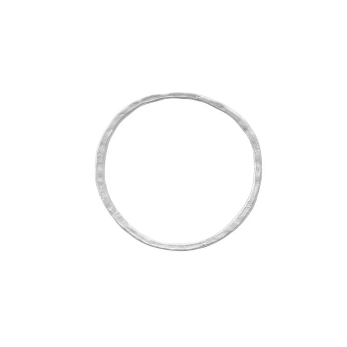 Grand anneau d'écharpe fini à la main