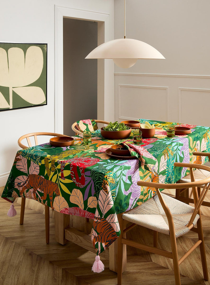 Nappe à pompons Tigresse