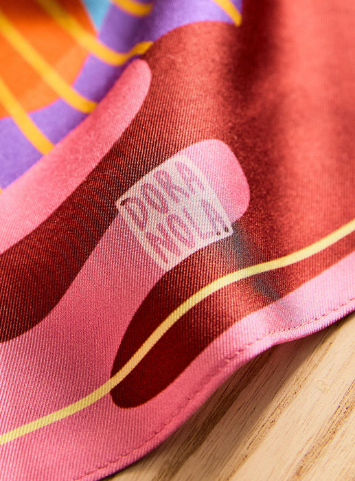 Pike Sun silk neckerchief 50