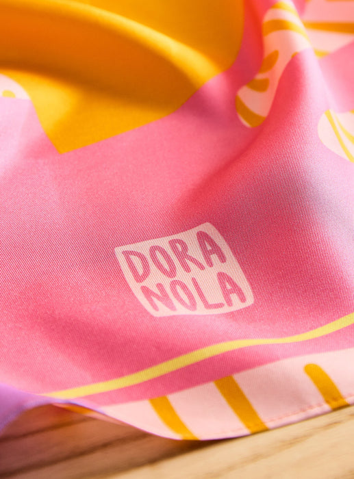 Pike Sun silk scarf 90