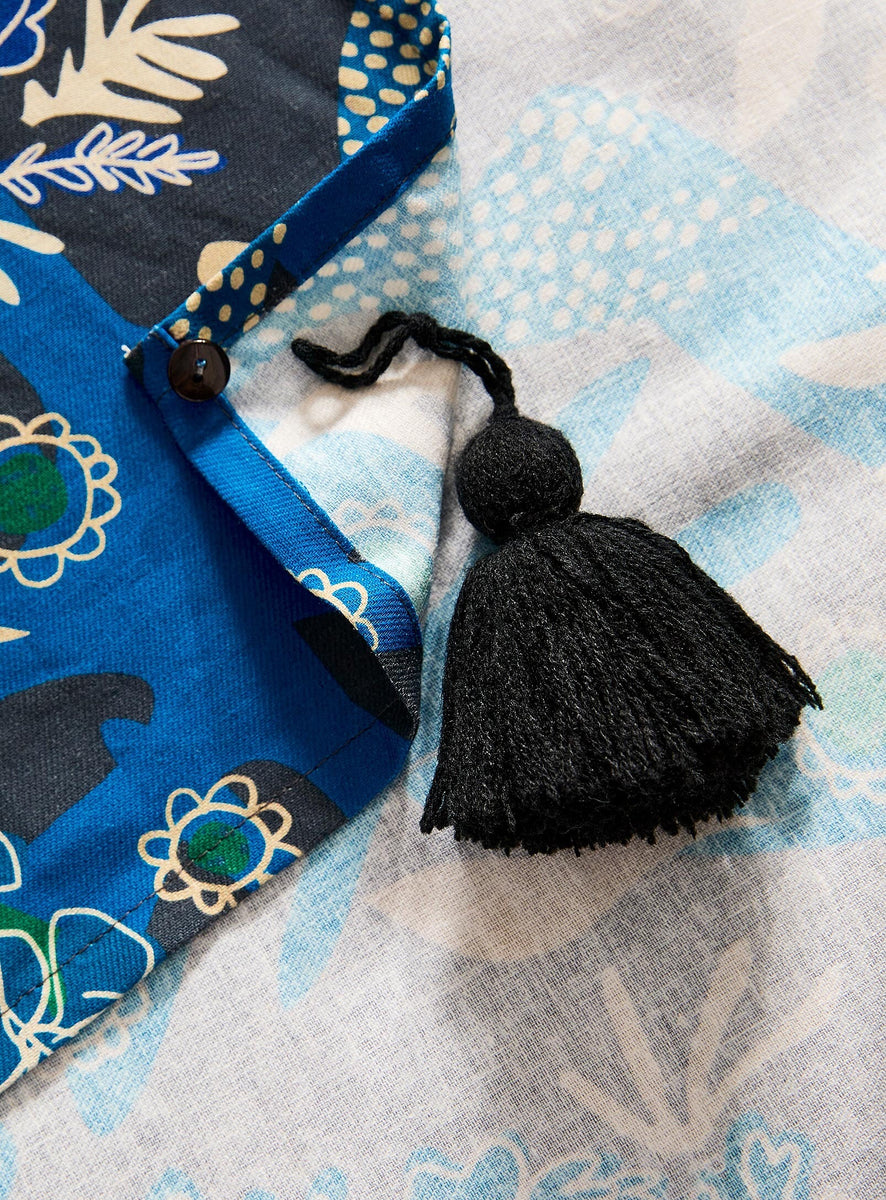 Nappe à pompons Midsummer