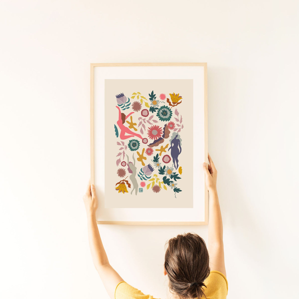 floral art by Manuela Jarry