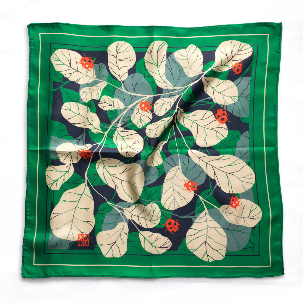 Forage Silk Neckerchief | Dora Nola