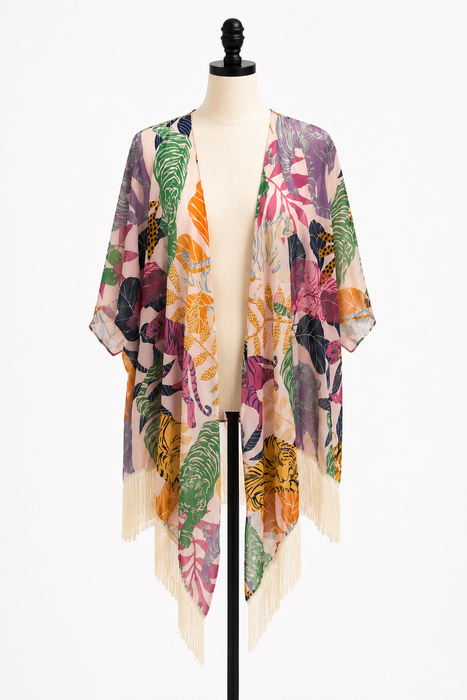 Kimono à franges