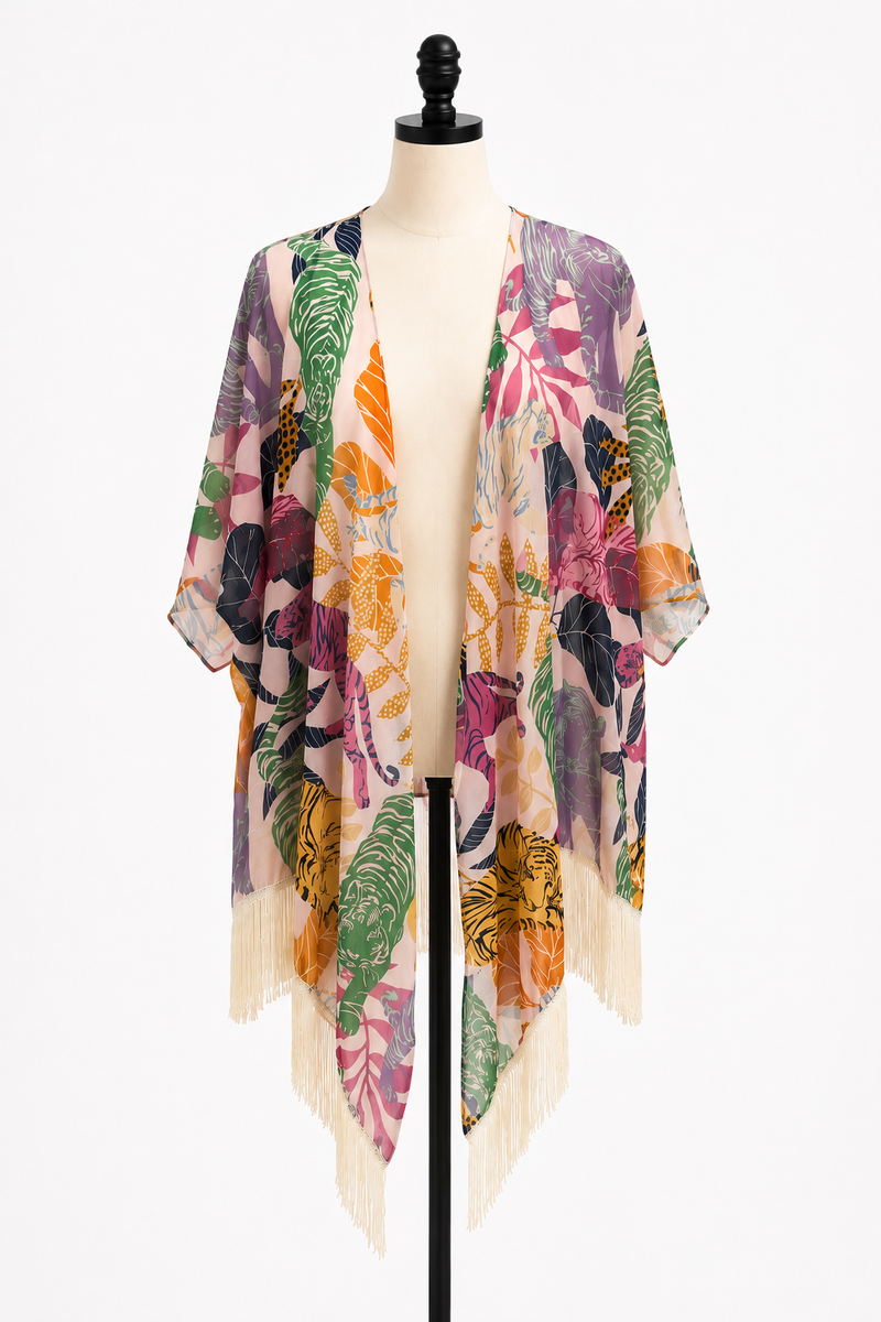 Kimono à franges