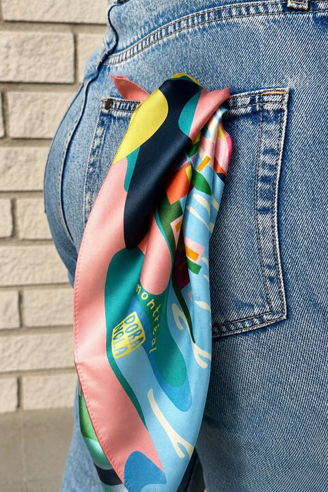 foulard en soie de Montréal 50