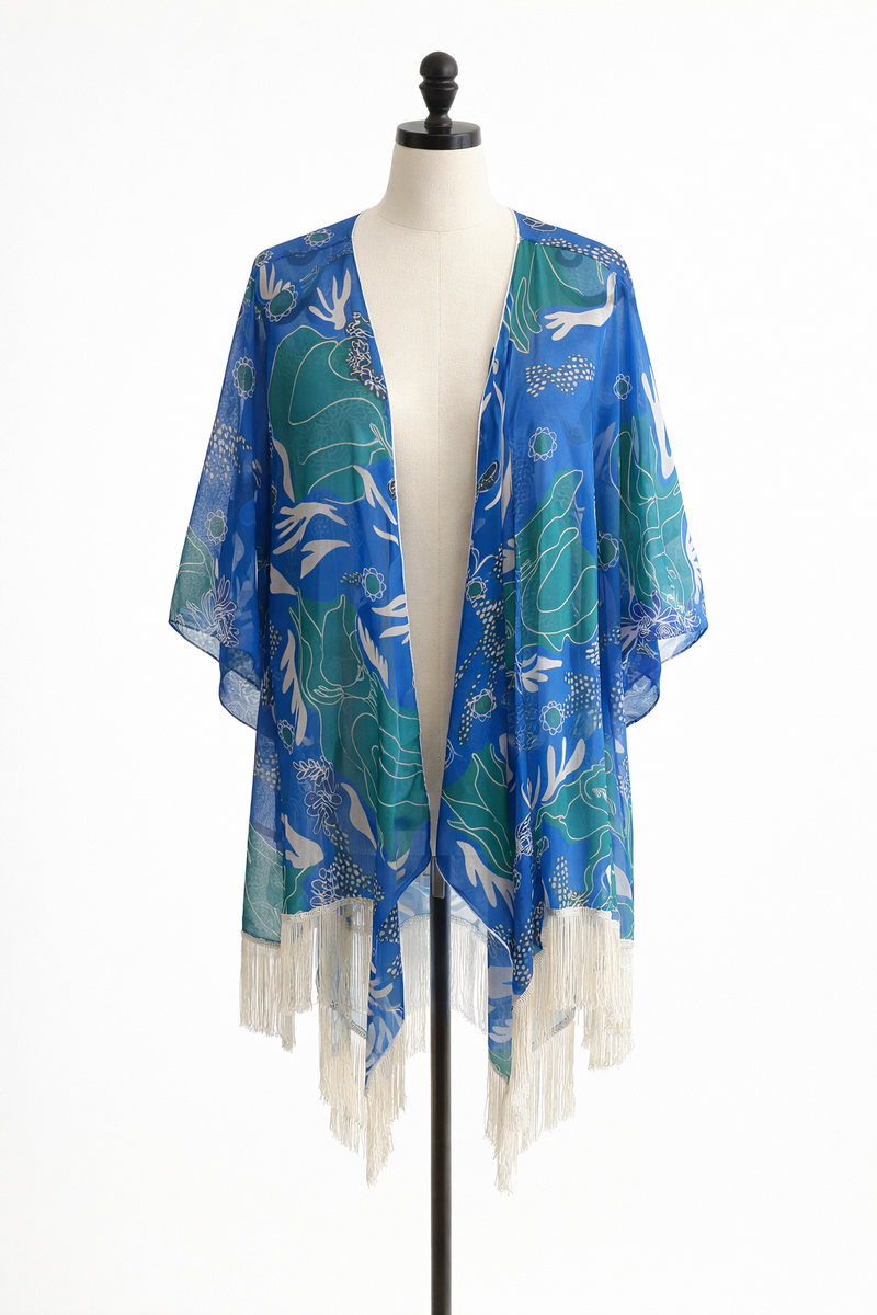 Kimono à franges