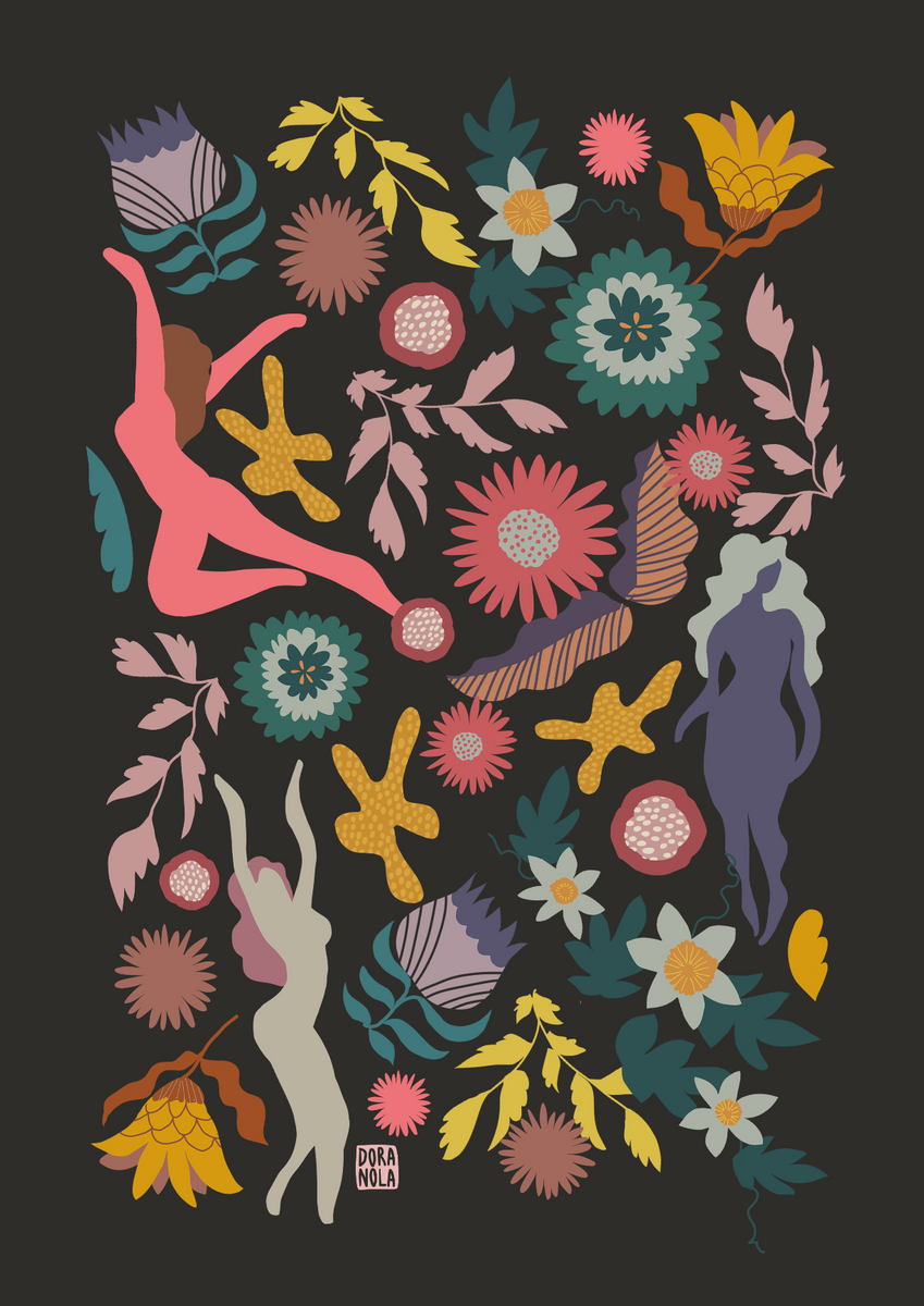 Chasing Stories art print by Manuela Jarry