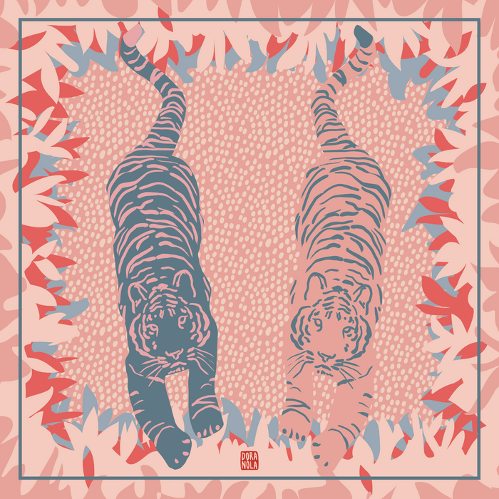 Tiger Duo Light cotton Bandana
