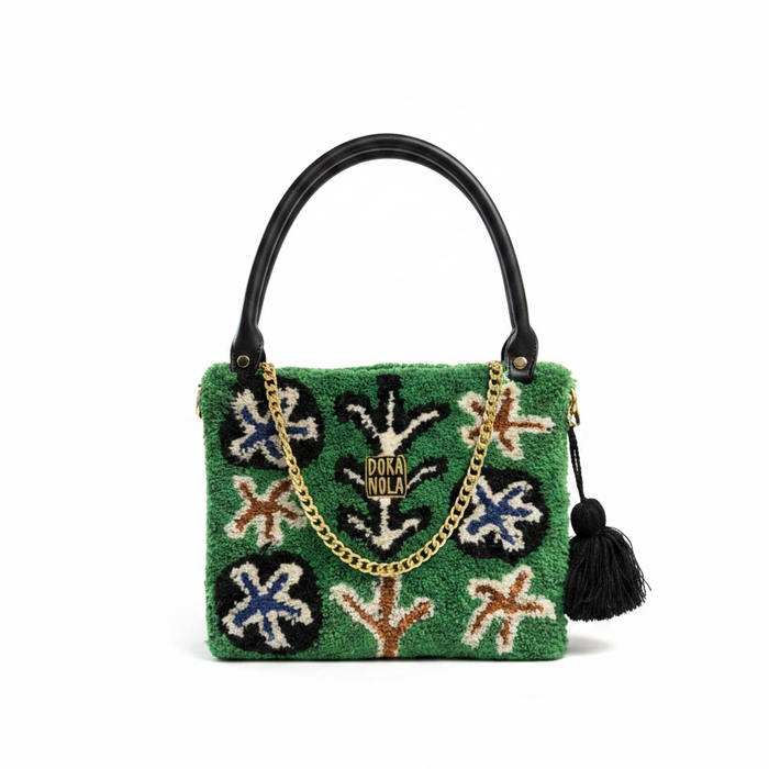 Dora Nola Hand-Tufted Handbag