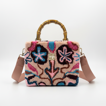 Dora Nola Pink Bag - With Nylon Strap