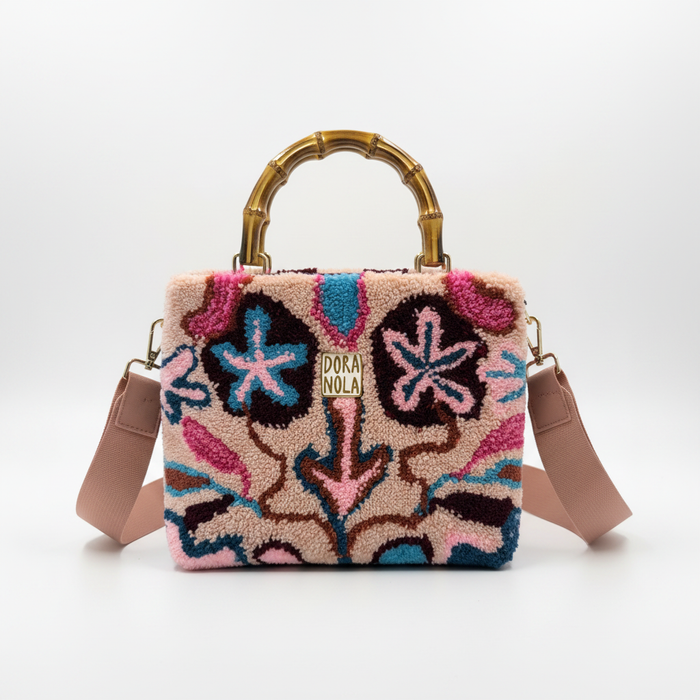 Dora Nola Pink Bag - With Nylon Strap