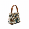 Dora Nola Tufted Handbag Side View Studio Photo