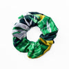 foliage silk scrunchie