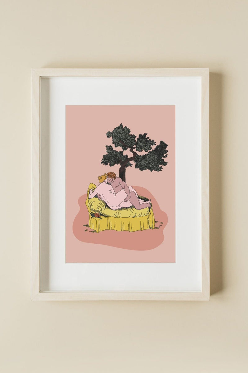 boudoir art print by Dora Nola
