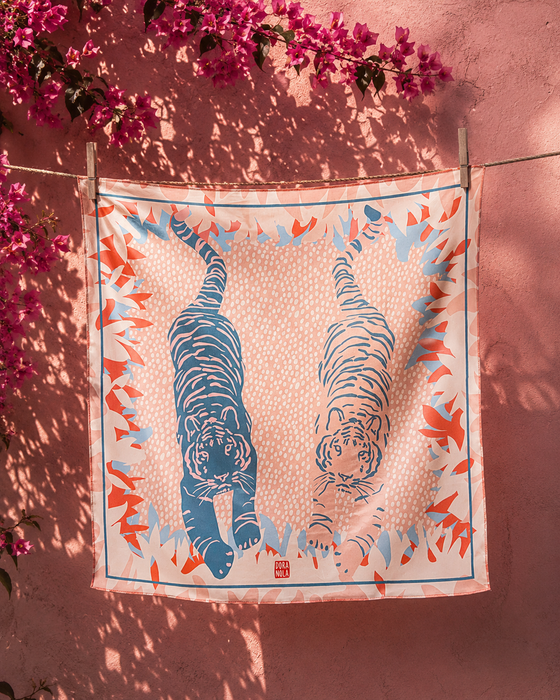 Tiger Duo Light cotton Bandana