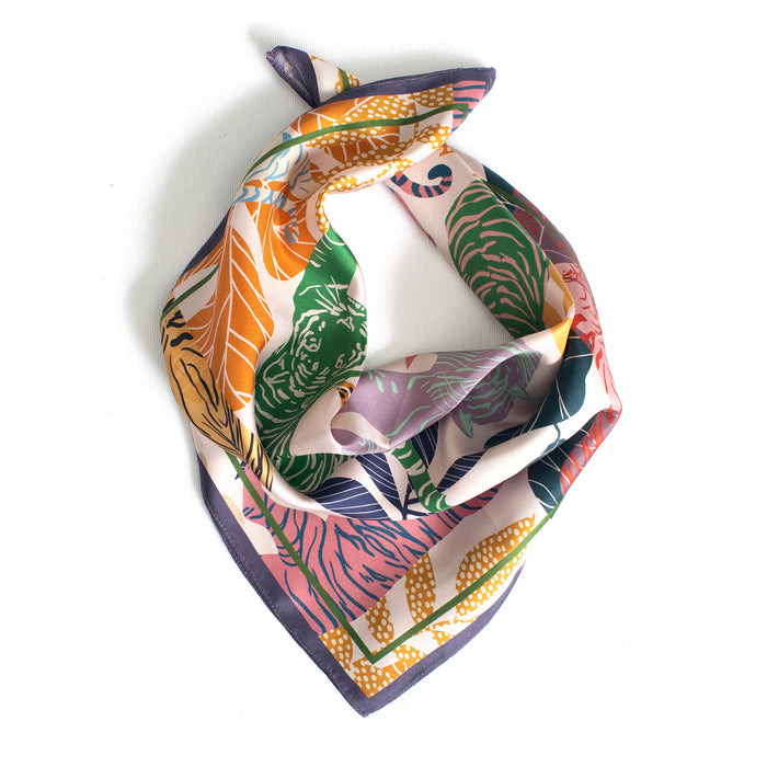 Tigress Silk Neckerchief