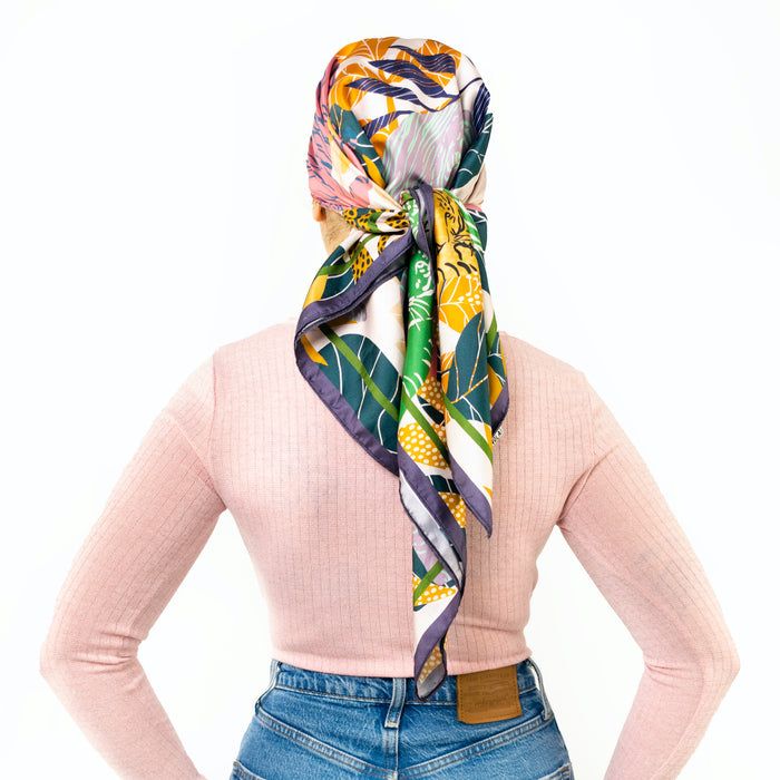 Tigress Silk Scarf