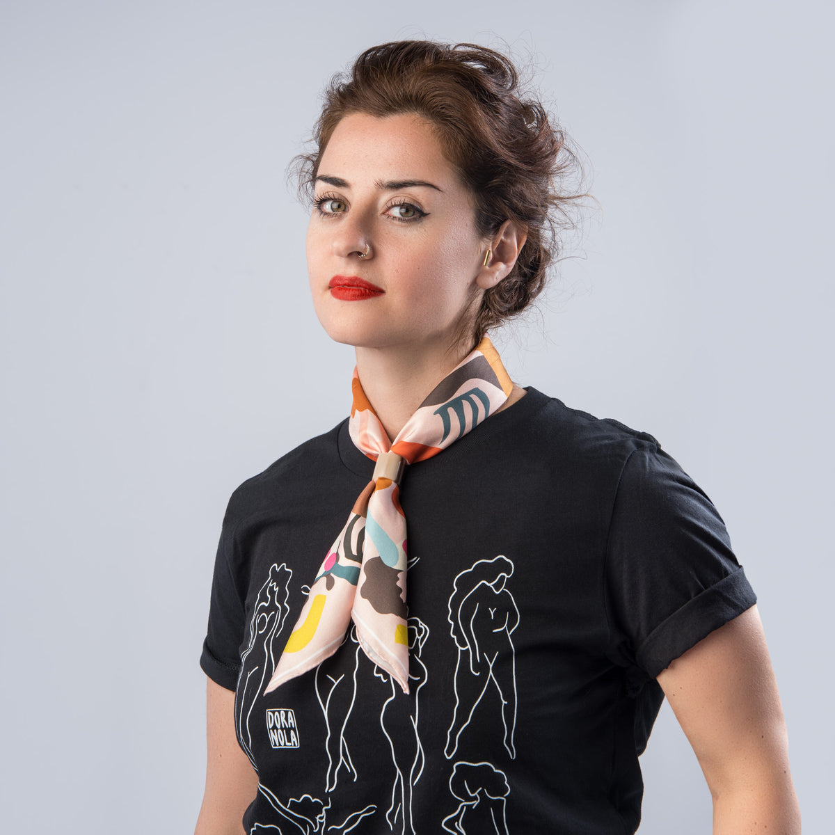She/Her Petit carré de soie 50