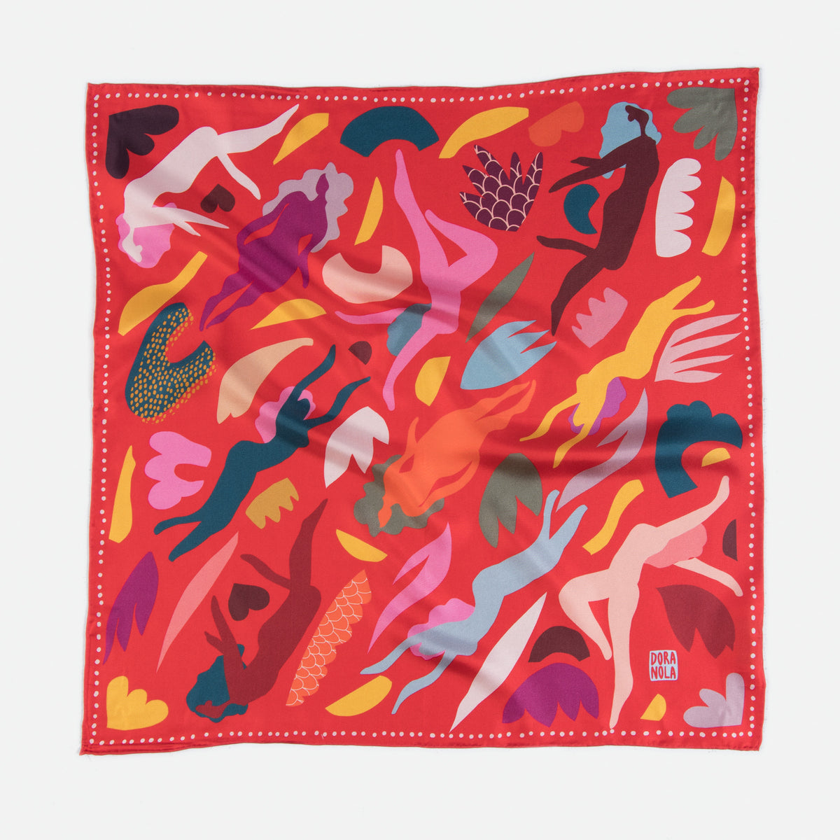 Jusqu'au bout Petit carré de soie 50