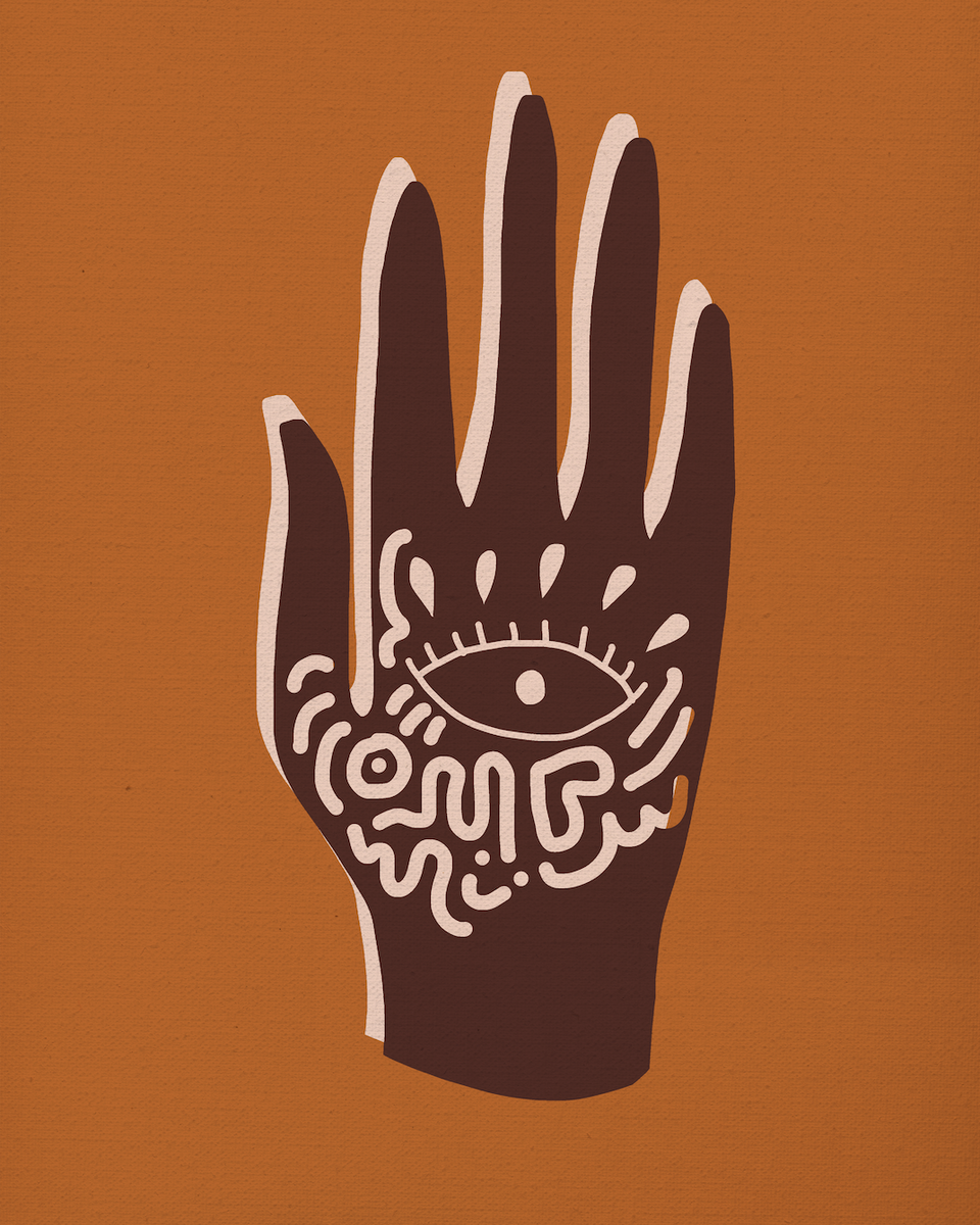 Hands Down Art Print - Fatima