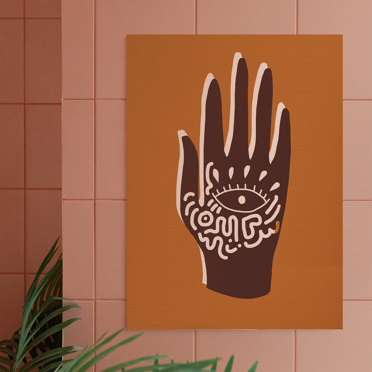 Hands Down Art Print - Fatima