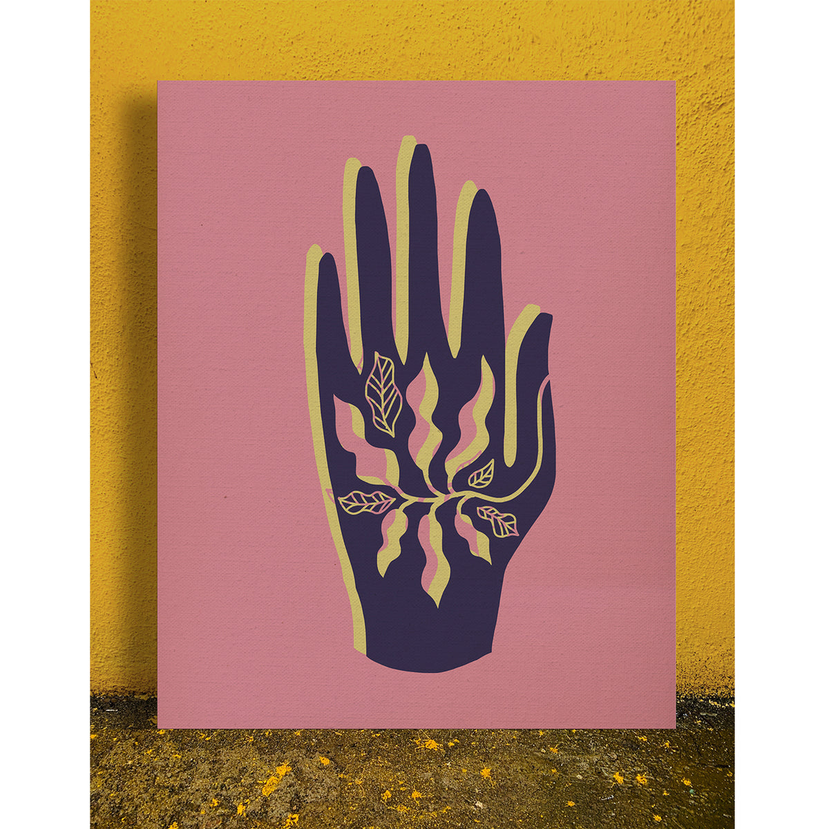 Hands Down Art Print - Vine