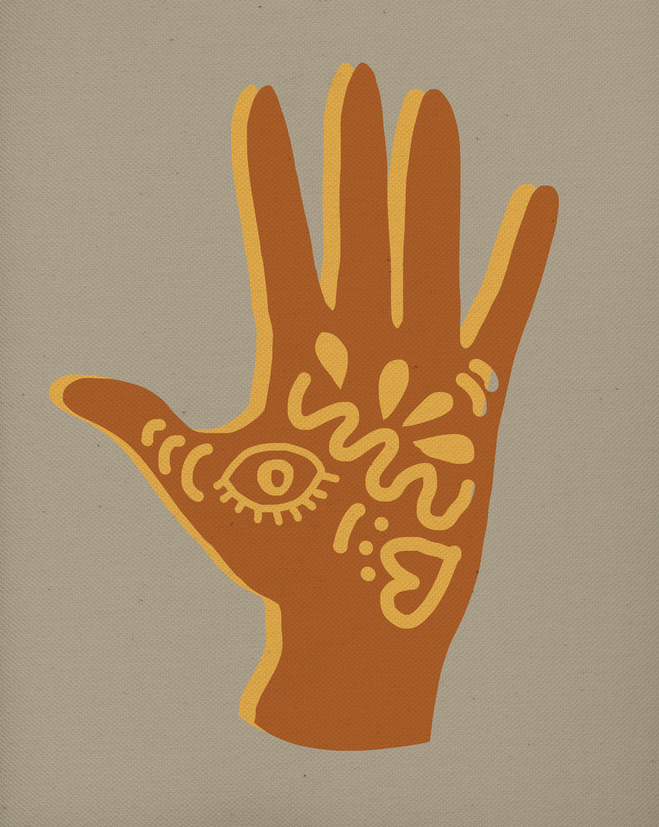 Hands Down Art Print - Message