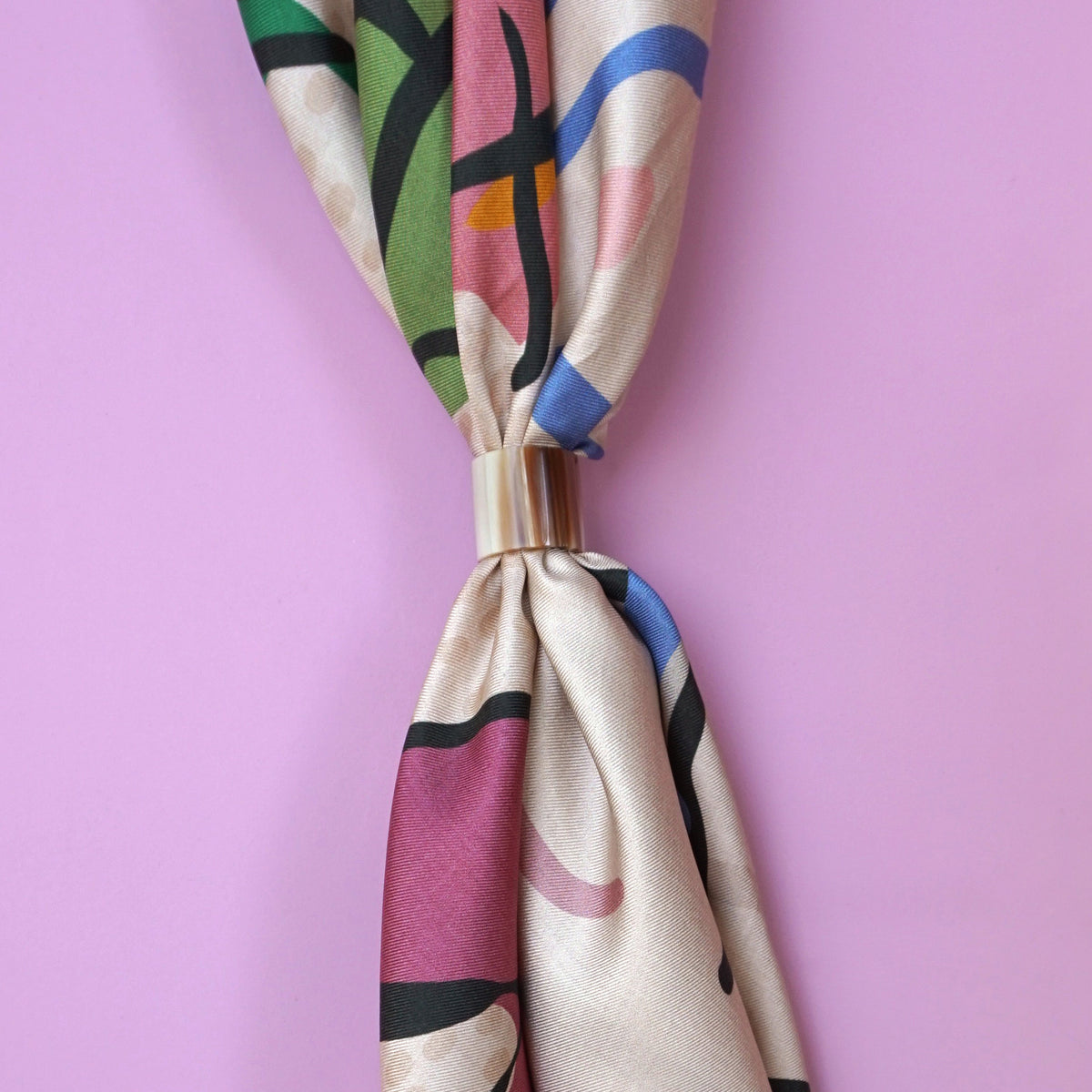 Anneau à Foulard Naturel