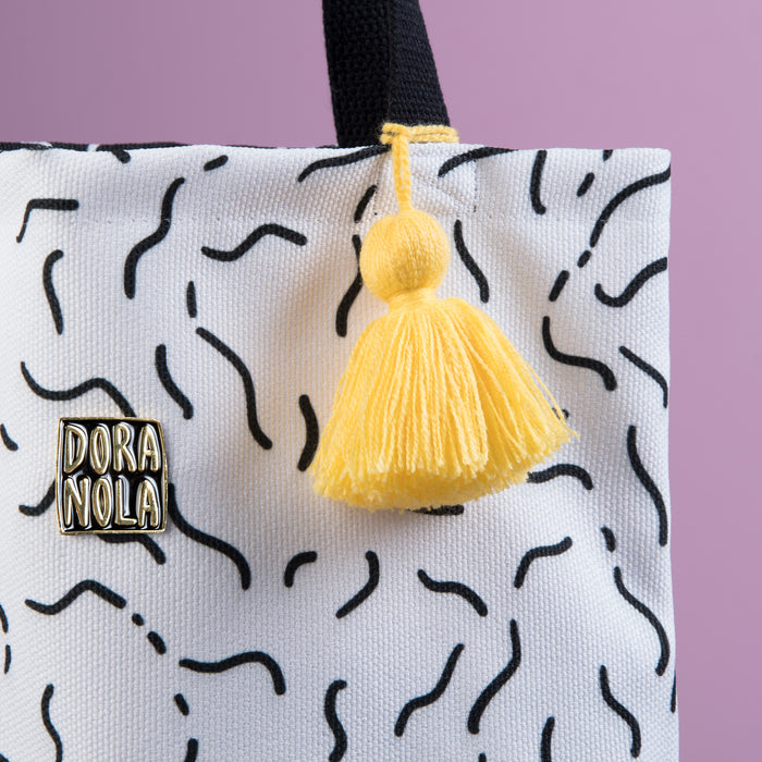 Freehand, Tote Bag with Tassel