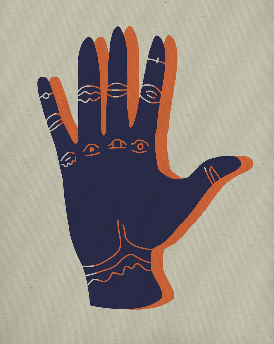 Hands Down Art Print - Truth