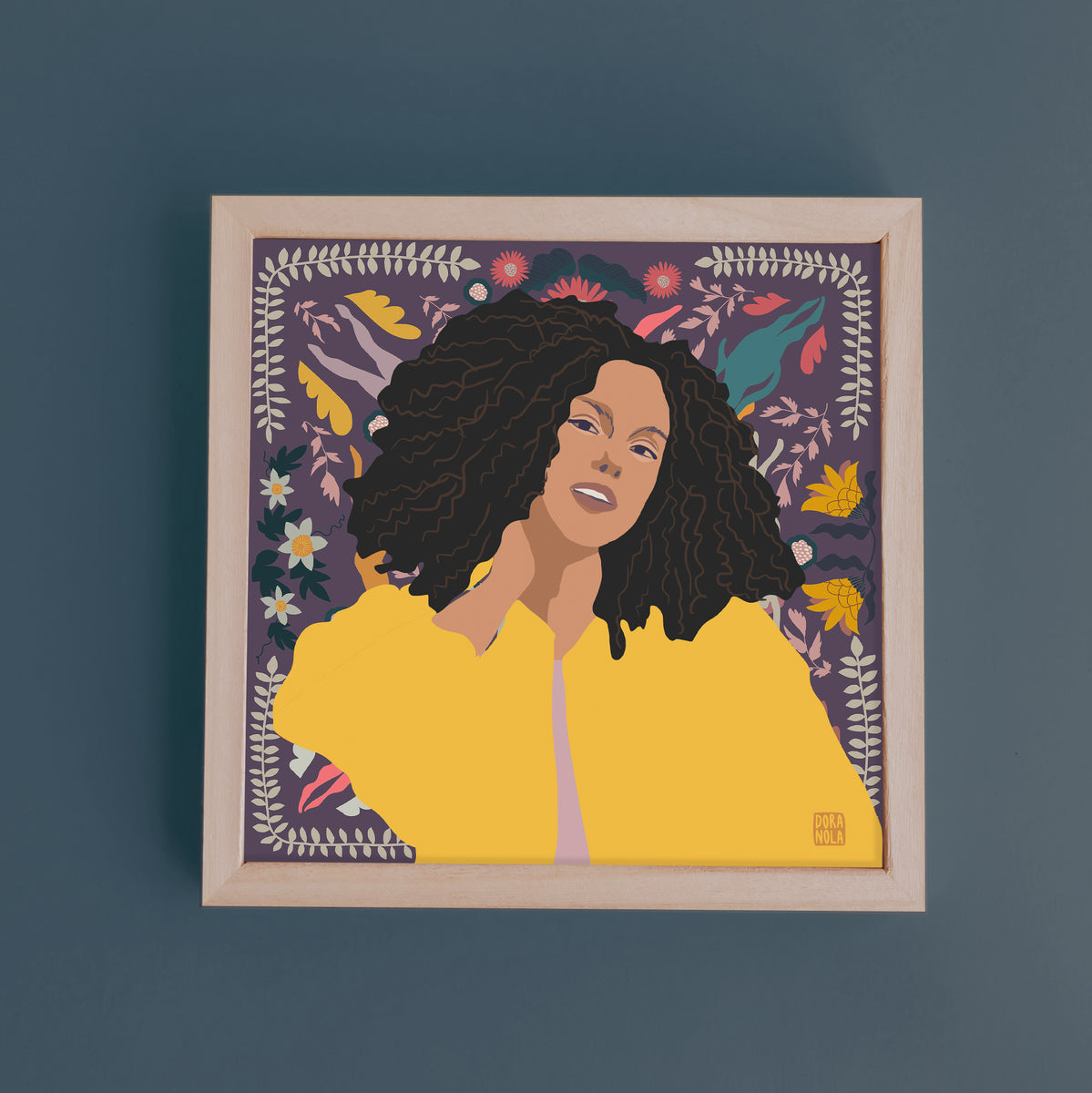 Portrait of Alicia Keys | Dora Nola