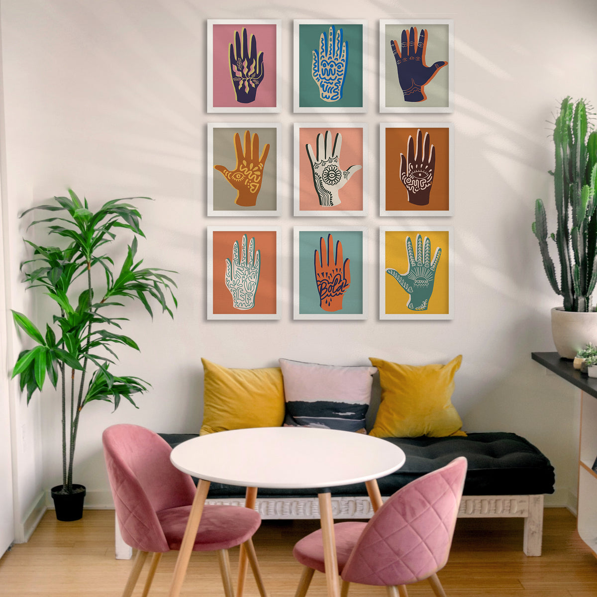Hands Down Art Print - Vine
